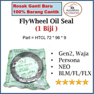 1 Biji - FlyWheel Oil Seal ( Crank Shaft Rear ) - Proton Gen2  Waja  Persona  NEO  BLM / FL / FLX