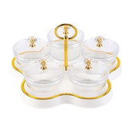 Snack Tray Toples Set Nampan Toples Permen Minimalis Toples Lebaran Snack Tray Tempat Camilan Aestet