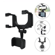 hou Car Mobile Phone Holder With Rearview Mirror J02