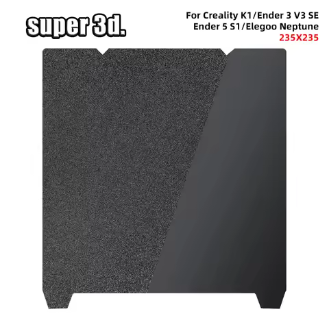 PEI Textured Creality K1 Build Plate K1C Bed H1H PEO Smooth Magnetic Sheet 235x235 For 3D Printer En