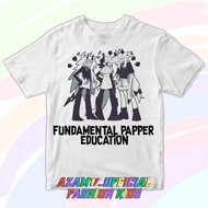 FUNDAMENTAL PAPPER EDUCATION CHILDREN'S T-SHIRT FREE NAME FUNDAMENTAL PAPPER EDUCATION FPE CHARACTER