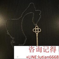 詢價 Tiffany蒂芙尼keys系列 鑰匙項鏈 銀鑰匙
