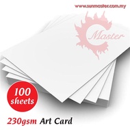 A3 230gsm 2 Side Art Card Glossy