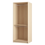 HomePro โครงตู้เสื้อผ้า 2 ราวแขวน  KEEPER สี PINE OAK แบรนด์ FURDINI
