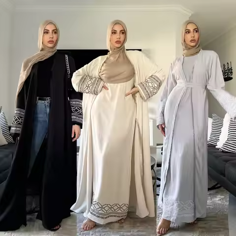 Muslim Fashion Abayas New Design Abaya Instagram Muslim Dress Dubai Abaya Robe Djellaba Islamic Clot