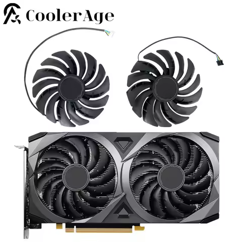 Video Card Fan For MSI GeForce RTX 3070 3060 3060Ti VENTUS 2X OC 95MM PLD10010S12HH RTX3060 RTX3070