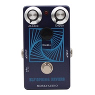 Mosky ELF Spring Reverb Effects Pedal, Vintage Voiced Reverb Guitar Pedal with Attack/Depth/Dwell Co