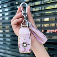 Stylish Womens Car Key Cover Mercedes-Benz E-Class S350 Rhinestone