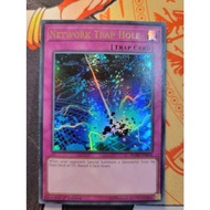 Genuine Yugioh Cards | Network Trap Hole - FLOD-EN076 - Ultra Rare 1st Edition