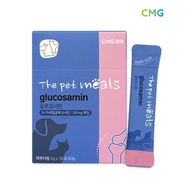 [CMG] The Pet Meals Glucosamine 2g x 30 Powder Sticks / Organic Joint and Muscle Health Supplement for Cats and Dogs