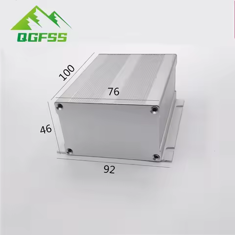 Aluminum Enclosure waterproof 100x46x76mm Case PCB DIY Instrument Electronic Project Protective Box 
