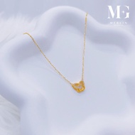 Merlin Goldsmith 22K 916 Gold Dainty Butterfly Necklace