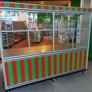 Steling rak kaca Nasi p200 l70 t180 BARU
