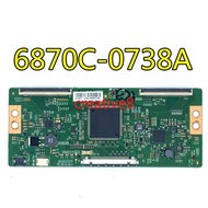 Good Test Original T-CON for LG Logic Board V17_43UHD_TM120_V1.0 6870C-0738A 6871l-5433a 55rh1 55M9 