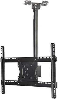 TV Mount,Sturdy Ceiling TV Wall Mount, Adjustable Tilting Wall Ceiling TV Mount Fits Most 32-65 Inch LCD LED Plasma Monitor Flat Panel Screen Display for Living Room