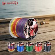 Sougayilang X8 PE Braid Fishing Line, 8-Strand, 100M, 0.6#-6.0# (22-88LB), Freshwater & Saltwater, U