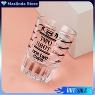 Small Clear Coffee Cup Measure|Expresso Shot Glass Coffee Cup Size 60ml