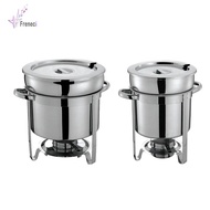 [freneci] Stainless Steel Soup Warmer, Soup Warmer, Multi-purpose Soups, Reusable Soup Pot, Catering