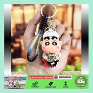 Gantungan Kunci Karakter Sinchan Bape Silicon Keychain Termurah GP20