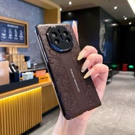 內地直送 - 国风系列适用华为Mate X5手机壳新款MateX6简约MateX3防摔手机壳-棕色 华为 Mate X3