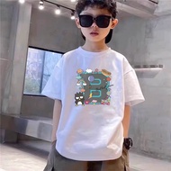 NELLY Children's short-sleeved T-shirt 8 Colors B letters kids t shirt for boys