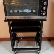 STAND Only 78x50x74cm For Oven 100-120L SSODD Baker Trio Innofood Milux EKA &amp; Others Welded Trolley Cooling Rack 烤箱轮架子