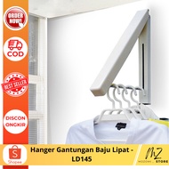 GANTUNGAN Folding Clothes HANGER HANGER/FOLDABLE Wall Clothes HANGER HANGER/HANGER/Clothesline