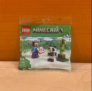 樂高LEGO 30672 創世神系列 Steve and Baby Panda