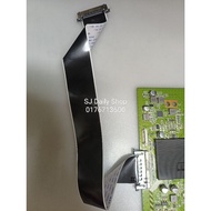 Aiwa JU55DS700S Tcon+ribbon: HV550QUB-H81 LVDS On/off button+sensor Backlight Backlight paper