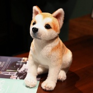 Sống Động Như Thật Chó Akita Sang Trọng Đồ Chơi Mô Phỏng Shiba Inu Con Chó Con Thú Nhồi Bông Dễ Thươ