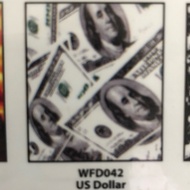 Samurai Water Transfer Film 0.5m x 1.0 WFD042 Us Dollar