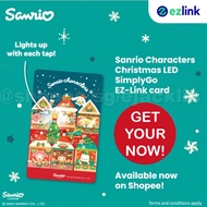 Sanrio MX Christmas LED Simply Go EZ-Link Card sanrio ezlink card ( Best Christmas Gift )