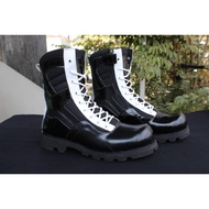Zimzam BLACK EGALE PDL PROVOST BOOTS RADIAL SOLES SR REALPICT GENUINE LEATHER ORIGINAL