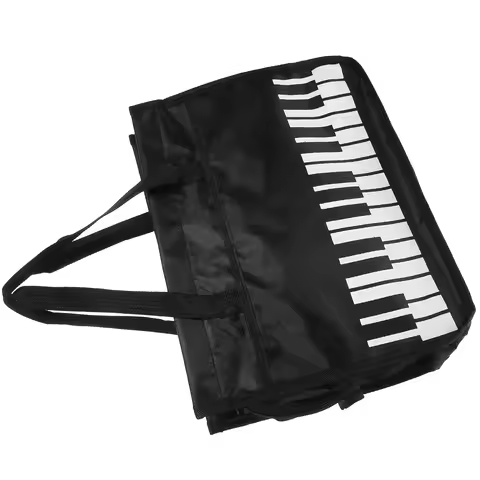 Music Sheet Bag A4 Size Lightweight Splashproof Music Score Holder Zipper Closure Instrument Accesso