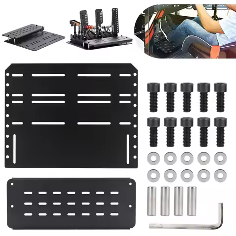 Sim Racing pedal cockpit floor 3load cell wheel pedals For pc G27 G29 T300rs Auto Driving Simulator