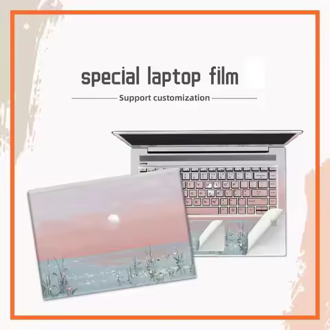 Oil Painting Cover Laptop Sticker Skins Keyboard Stickers for HP X360/14S dk/ 14s dq/15 da/Pavilion 