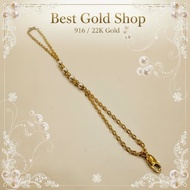22K / 916 Gold Pearl Bracelet by Best Gold Shop