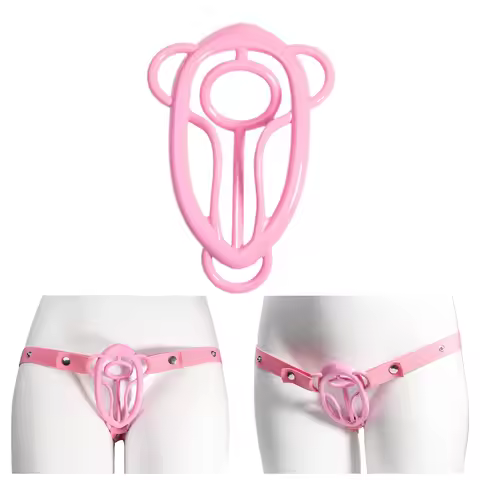 Male Chastity Device Crossdressing Concealment Artificial Vagina Design BDSM Abstinence Urethral Cha