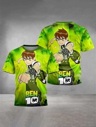 Ben Tennyson 10 T 3D Print Baby Clothing 5 to 14 Years Male Outdoor Clothes for Children Boy Girl Ch