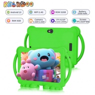 7 Inch Kids Tablet Android 13 Tablet,3GB RAM+32GB ROM, Quad-Core A133P 1.6GHz, 1024*600 HD IPS Displ