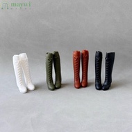 MAYWI Doll Shoes, DIY Accessories Plastic Female Doll,  Fashion Multistyles Long Knees Boots for azo
