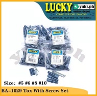 BA-1029 Tox With Screw sizes ( #5 / #6 / #7 / #8 / #10 )