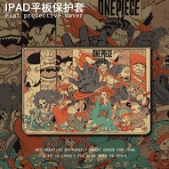 One Piece case iPad 10.2 gen 7 8 9 10 case iPad air 5 mini 1 2 3 4 5 6 pro11 12.9 13 inch 2024 case 