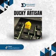 Cute Ducky Artisan Keycap/Mini Duck Mechanical Keyboard Accessories/Cute Yellow Duck Keycap