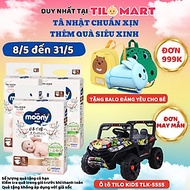 [COMBO 2 BỊCH] Bỉm quần Moony natural L 36