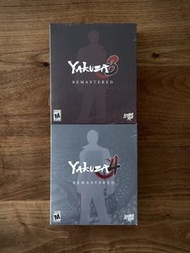 [PS4/PlayStation 4] Yakuza 3 & 4 Remastered Classic Edition (LRG Limited Run Games #576 & #580)