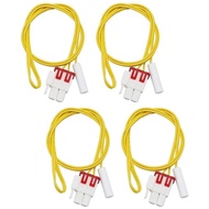 4Pcs DA32-00006W Refrigerator Defrost Temperature Sensor Replacement Thermostat for Samsung AP413368