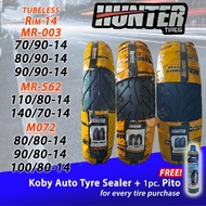 Hunter Tires RIM14 TL (70/90-14 , 80/80-14 , 80/90-14 , 90/80-14 , 90/90-14 , 100/80-14 , 110/80-14)