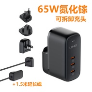 ชาร์จเร็ว LDNIO 140W ชาร์จแบบ USB-C สำหรับโน้ตบุ๊ก Apple iPhone15 Huawei ช่องเสียบไฟฟ้าแบบพกพา ชาร์จ
