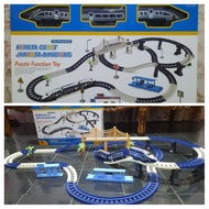 Battery Fast Train Rail Set Toys - Boys Battery MRT Rail Train